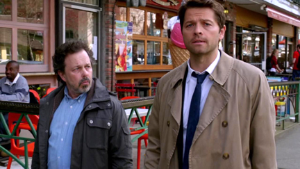 Cas and Metatron talk about the chaos in heaven.